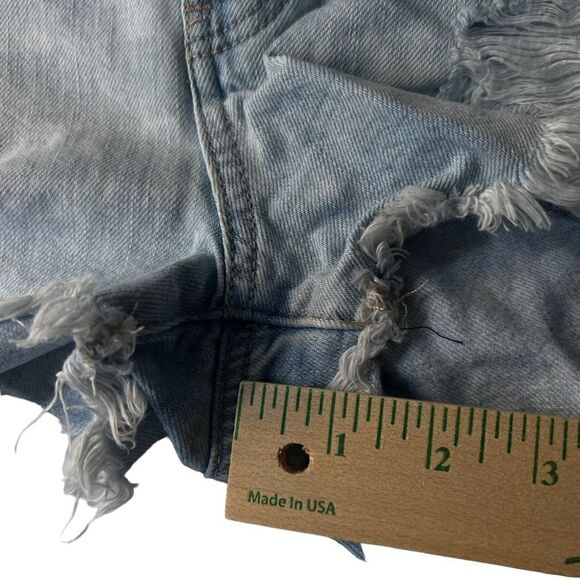 American Eagle AEO Tomgirl Shortie Button Fly Shorts Size 4 - Picture 11 of 12